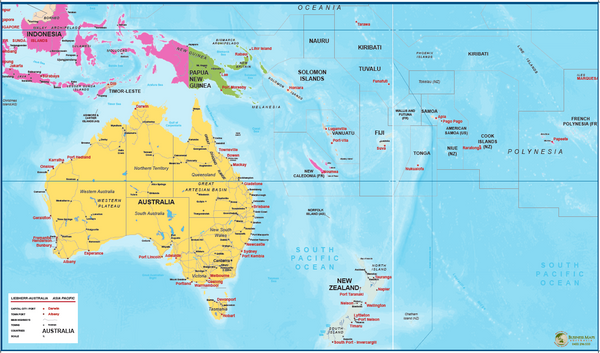 Ports of the S.W. Pacific