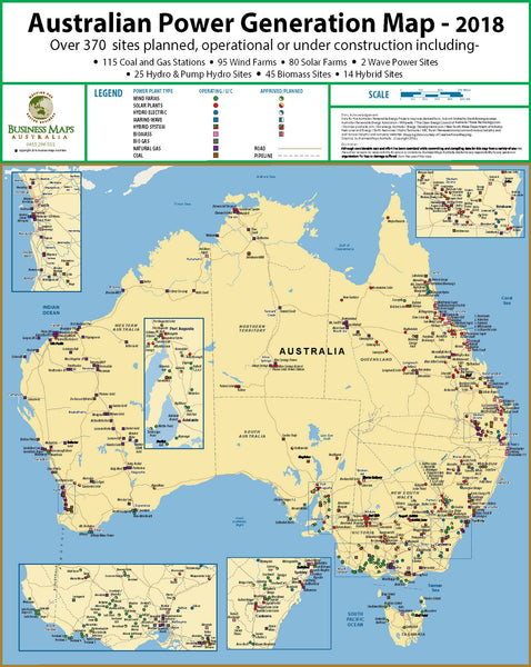 DG 2021 Power Generation Map.