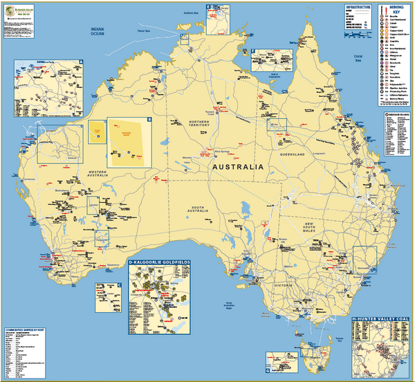 DG 2022 Australian Operating Mines- Gas Pipelines