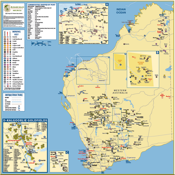DG 2022 - West Australia Mines and Mineral Prospects.