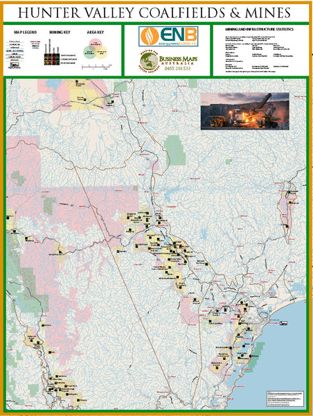 Hunter Valley Coal Fields and Mines