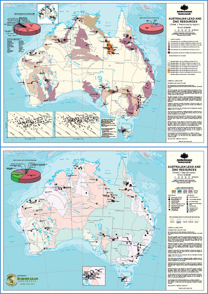 Lead / Zinc Mines and Deposits across Australia