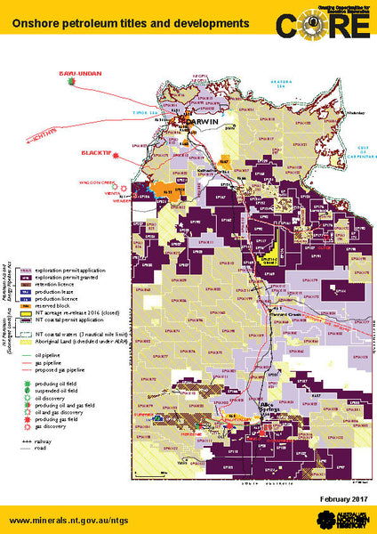 Northern Territory Onshore Petroleum Titles