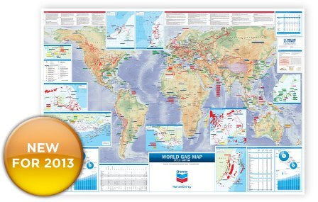 World Gas Map